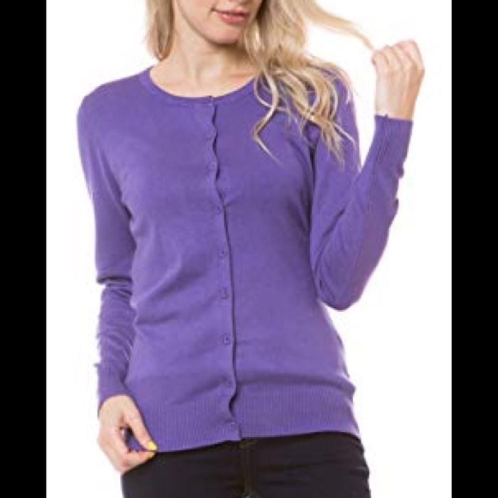 {Banana Republic} Purple Cardigan